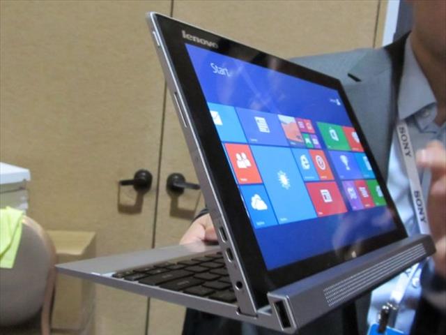 Hình ảnh trên tay Lenovo Miix 2 10 tại CES 2014 Hình ảnh trên tay Lenovo Miix 2 10 tại CES 2014