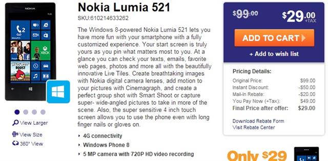 Lumia 521 Lumia 521