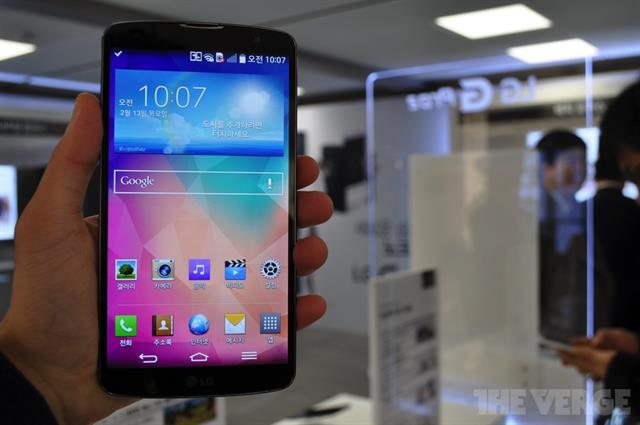 Trên tay LG G Pro 2 tại Hàn Quốc