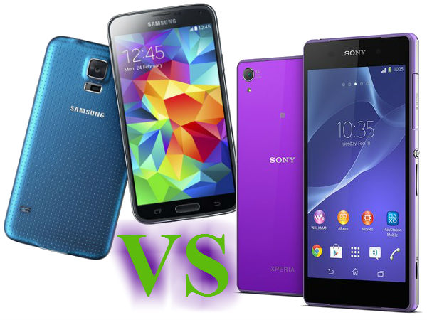 Galaxy S5 và Xperia Z2