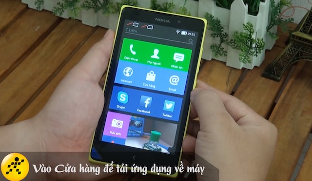 Sử dụng chợ ứng dụng của Nokia