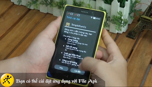 Đồng ý với các điều khoản và tiến hành cài đặt