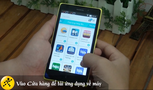 Hoặc nhập từ khoá để tìm kiếm ứng dụng theo tên