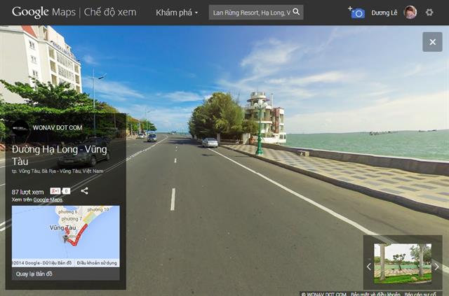 Trải nghiệm Google Street View tại Việt Nam