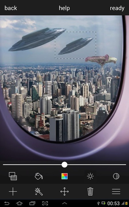 UFO in Photo