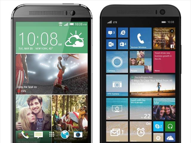 HTC One M8 chạy Windows Phone 8.1