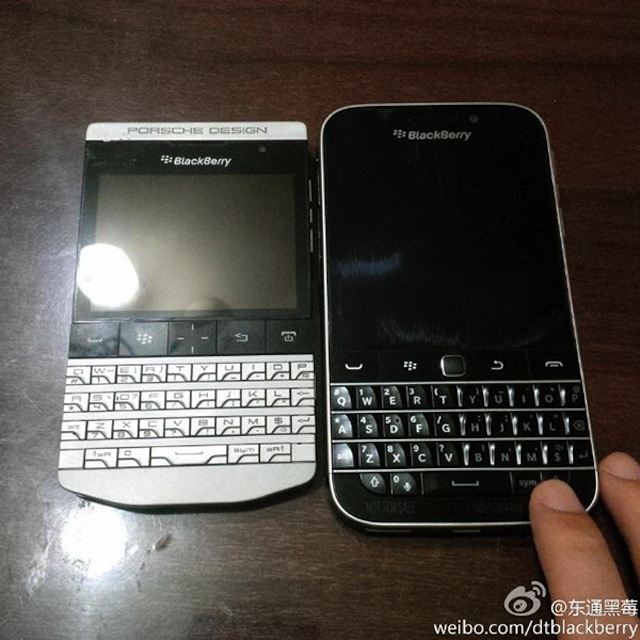 BlackBerry Classic cùng với các dòng BlackBerry khác
