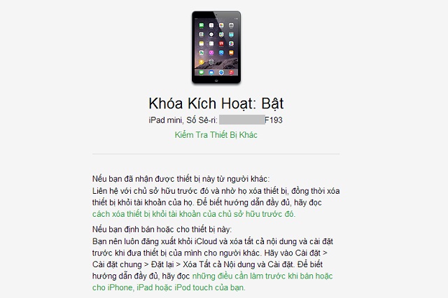 Xuất hiện ứng dụng phát hiện iPhone bị khóa iCloud