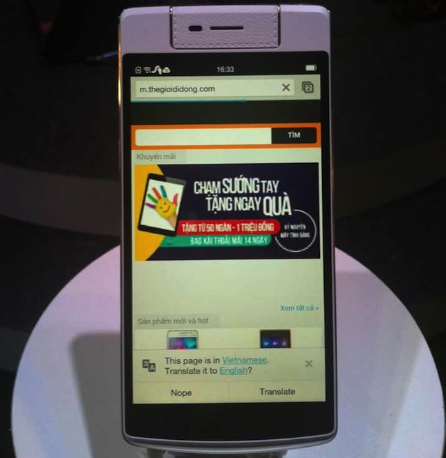 Loạt ảnh cận cảnh của Oppo N3