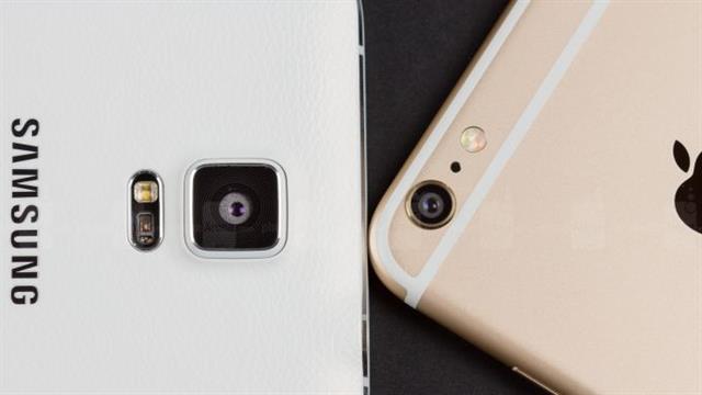 iPhone 6 Plus và Galaxy Note 4