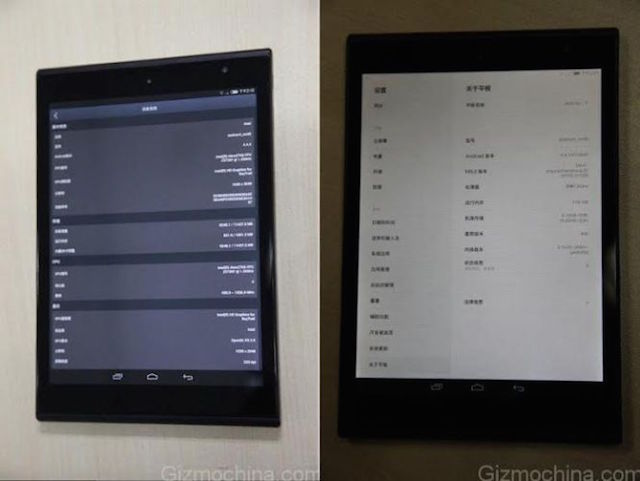 Ảnh rò rỉ của Mi Pad 2