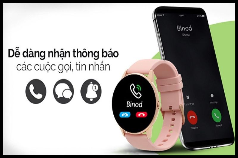 Đồng hồ thông minh dễ dàng nhận thông báo 