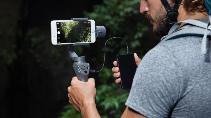 Gimbal có ứng dụng riêng dễ dàng thao tác máy 