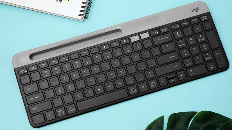 Bàn phím Logitech mang đến cảm giác gõ mượt mà