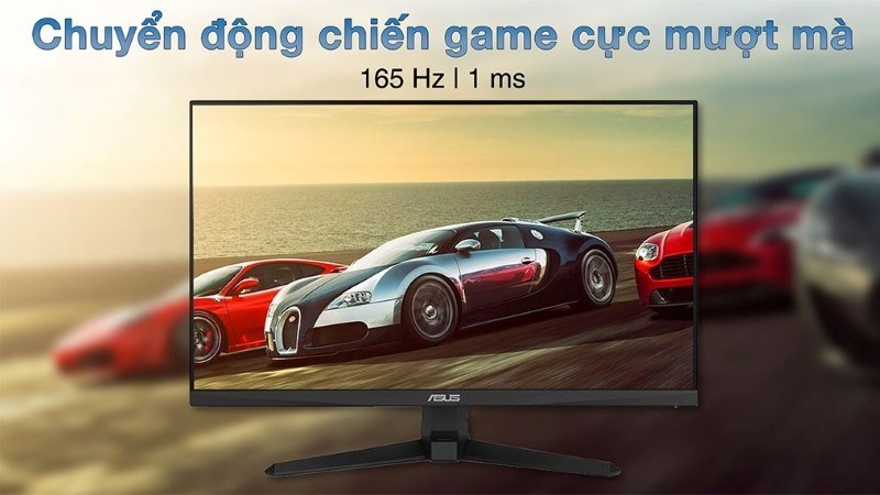 Màn hình máy tính Gaming Asus với chuyển động chiến game mượt mà