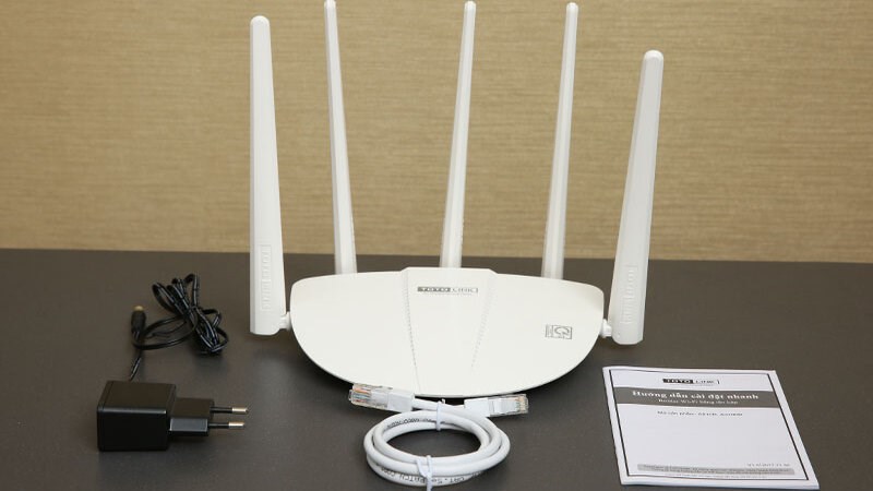 Thiết bị Router Wifi Totolink có tốc độ truyền tải cực nhanh 