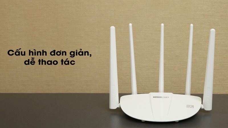 Thiết bị mạng Totolink dễ dàng cài đặt và sử dụng