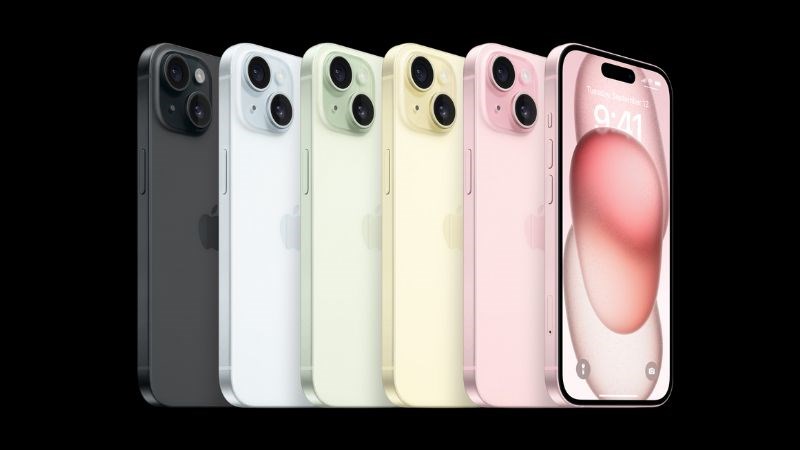 iPhone 15 và iPhone 15 Plus với năm màu mới mẻ