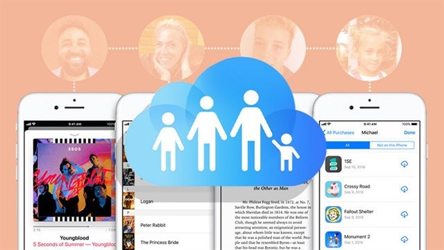Cách thiết lập tính năng Gia đình (Family Sharing) trên iPhone, iPad