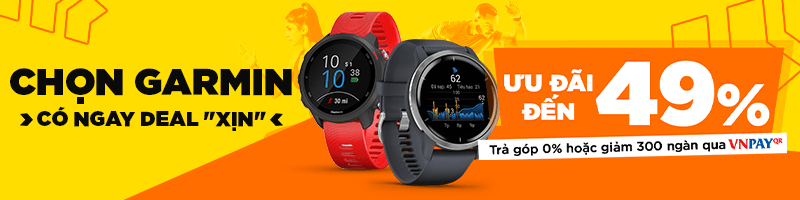 Đồng hồ thông minh Garmin ưu đãi đến 49% trong tháng 04/2022