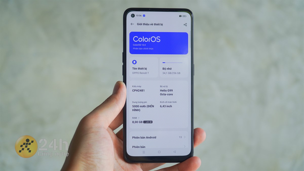 OPPO Reno8 T cấu hình tốt