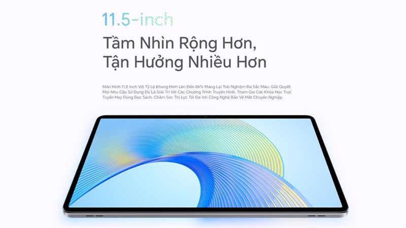 Honor Pad X9 có màn hình lớn, độ phân giải cao và tần số quét lên đến 120 Hz Honor Pad X9 có màn hình lớn, độ phân giải cao và tần số quét lên đến 120 Hz