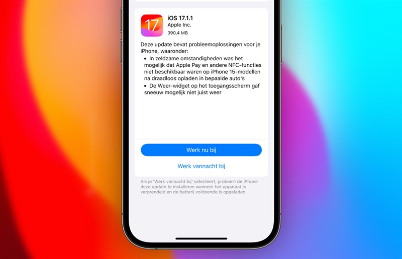 Apple chính thức khoá sign iOS 17.1 Apple chính thức khoá sign iOS 17.1