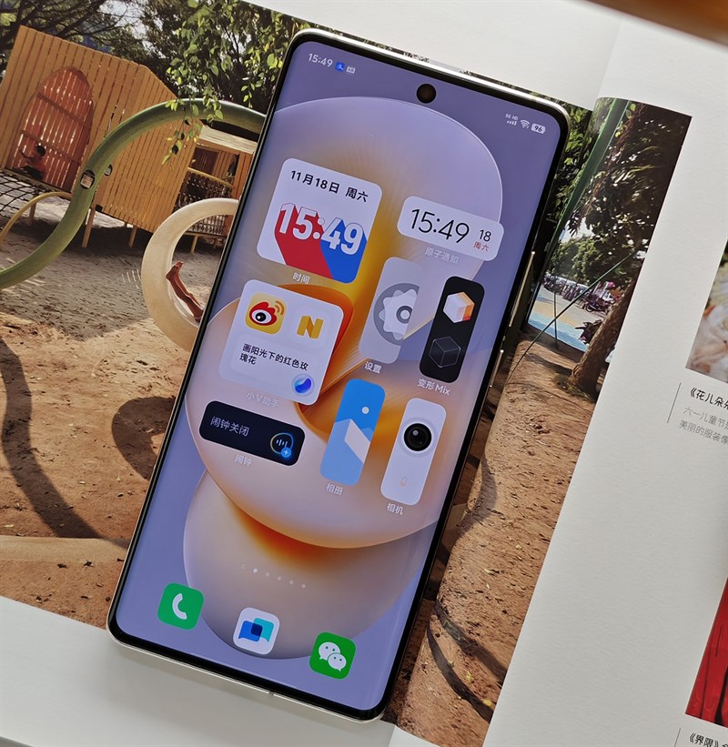 Màn hình Vivo X110 sẽ được trang bị tần số quét lên đến 144 Hz (ảnh minh họa: Vivo X100) Màn hình Vivo X110 sẽ được trang bị tần số quét lên đến 144 Hz (ảnh minh họa: Vivo X100)