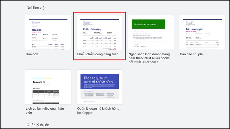 Cách tạo phiếu chấm công hàng tuần trên Google Sheets