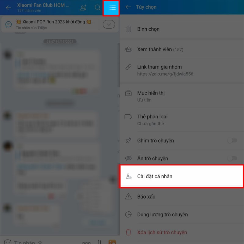 Cách tắt thông báo tag all trên Zalo Cách tắt thông báo tag all trên Zalo