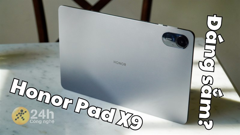 Honor Pad X9 có đáng mua khi nâng cao tiêu chuẩn của tablet giá rẻ?