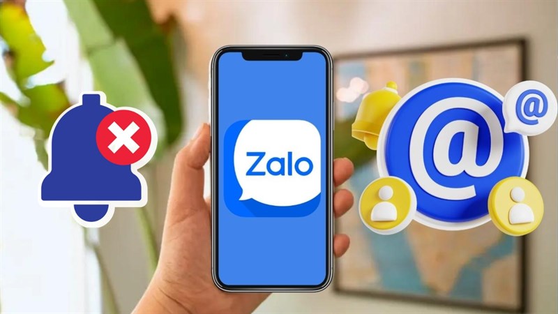 Cách tắt thông báo tag all trên Zalo Cách tắt thông báo tag all trên Zalo