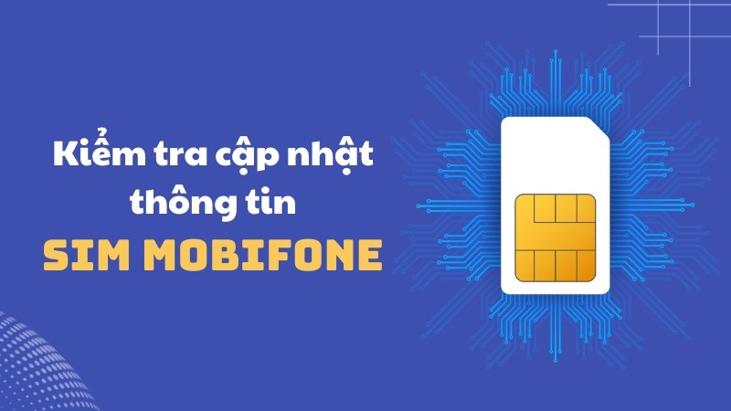 Cách kiểm tra cập nhật thông tin thuê bao MobiFone