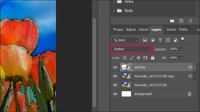 Cách làm tranh màu nước bằng Photoshop từ ảnh thật Cách làm tranh màu nước bằng Photoshop từ ảnh thật