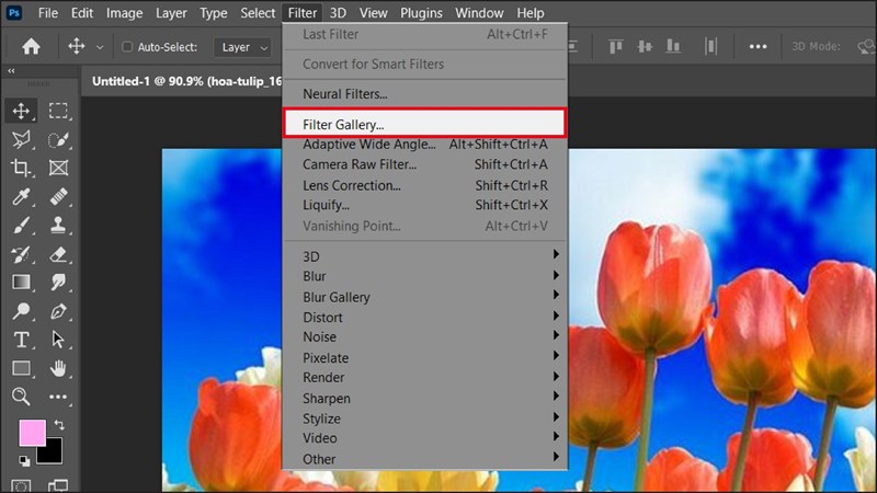 Cách làm tranh màu nước bằng Photoshop từ ảnh thật Cách làm tranh màu nước bằng Photoshop từ ảnh thật