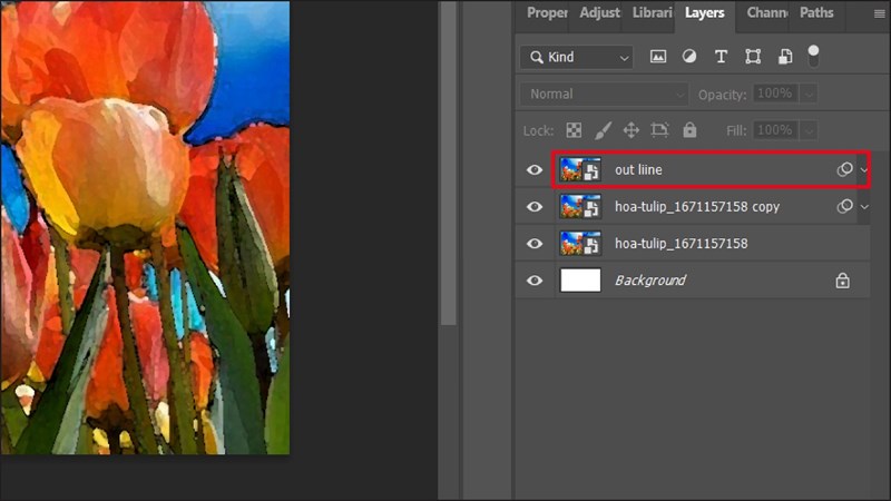 Cách làm tranh màu nước bằng Photoshop từ ảnh thật Cách làm tranh màu nước bằng Photoshop từ ảnh thật