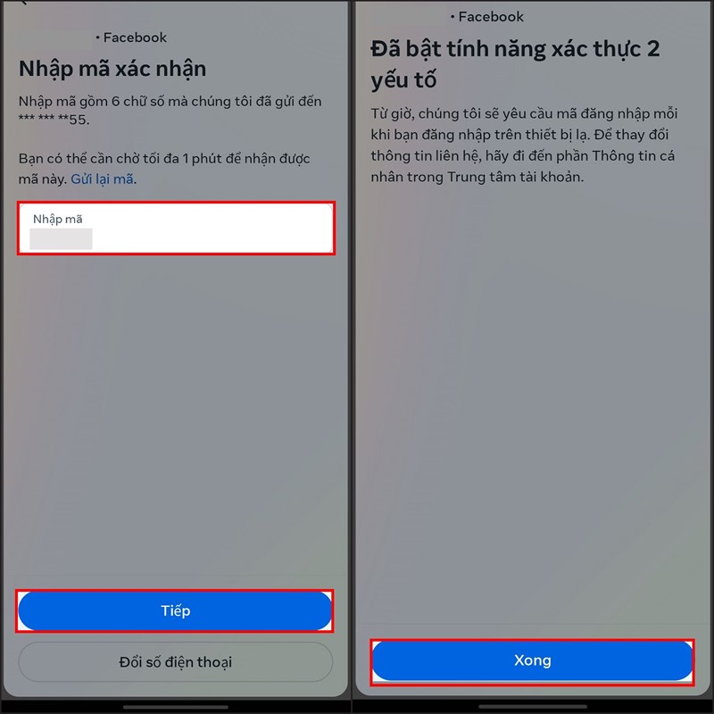 Cách lấy mã SMS Facebook