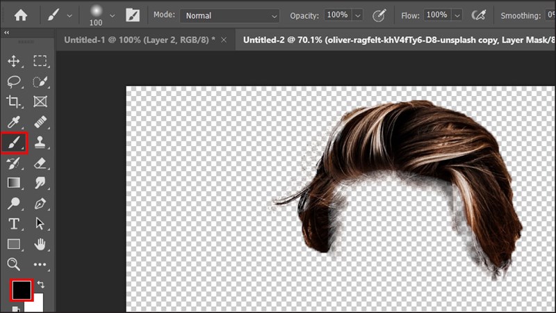 Cách tách tóc trong Photoshop Cách tách tóc trong Photoshop