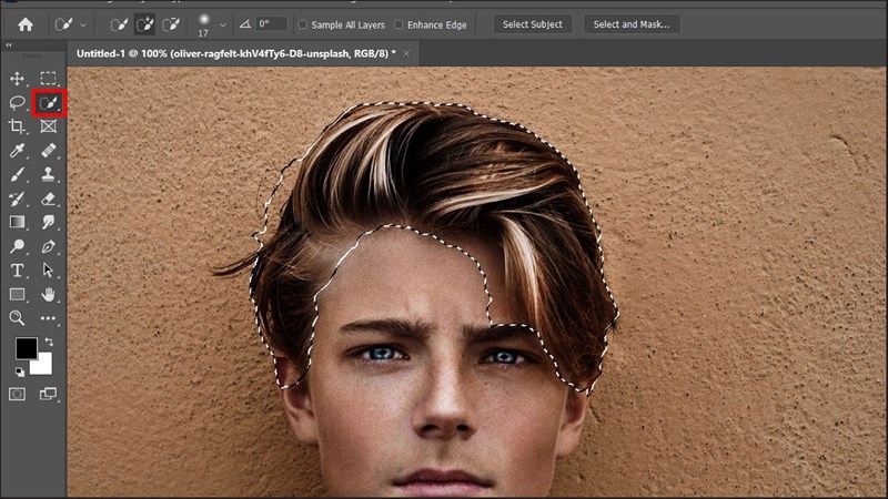 Cách tách tóc trong Photoshop Cách tách tóc trong Photoshop