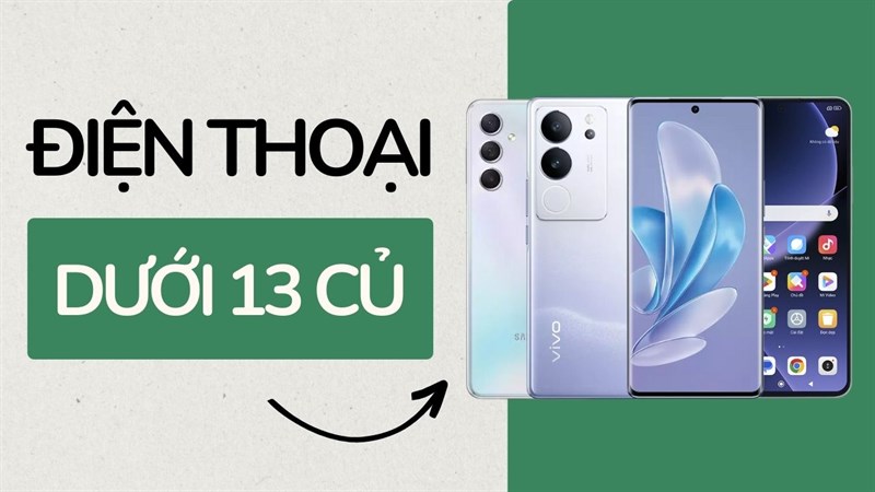 Cầm trong tay 13 triệu đồng, ra TGDD sẽ mua được những smartphone nào?