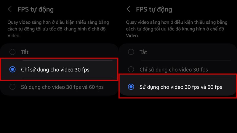 Cách bật tự động chỉnh FPS trên One UI 6