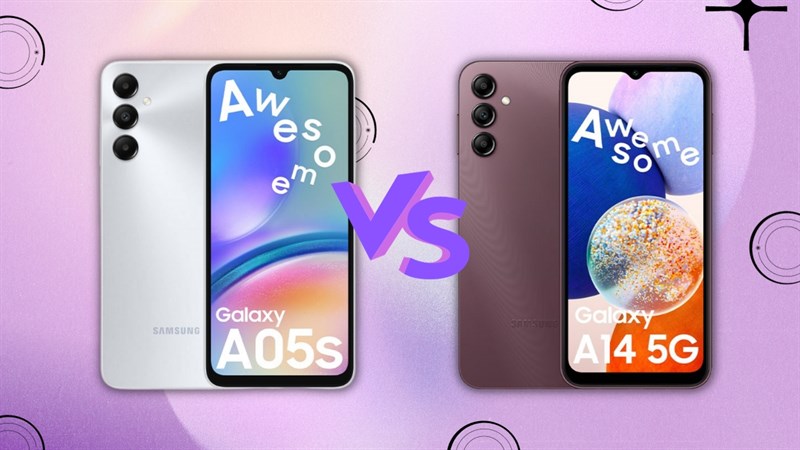 So sánh Galaxy A05s và Galaxy A14 5G: Đều là những sản phẩm đáng mua?