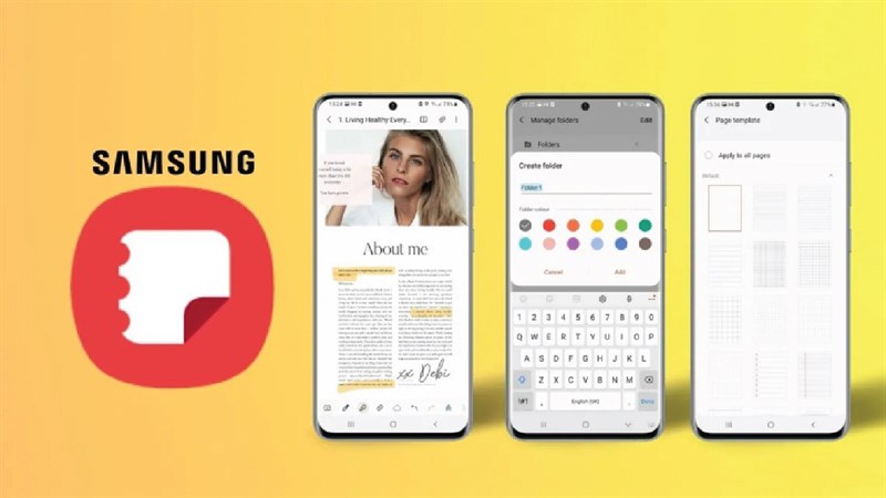 Mẹo sử dụng Samsung Notes