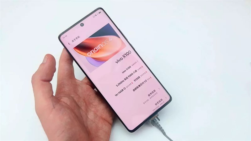 Vivo X100 còn được trang bị bộ cấu hình mạnh mẽ