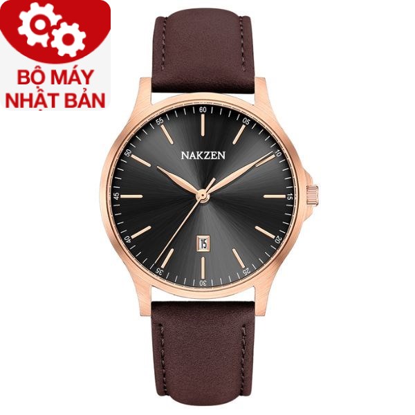 Đồng hồ Nakzen 40 mm Nam SL9324GBN-1NR