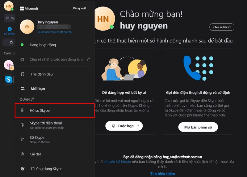 Mẹo dùng Skype