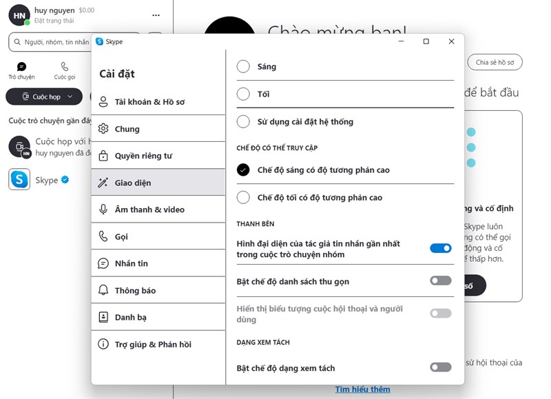 Mẹo dùng Skype