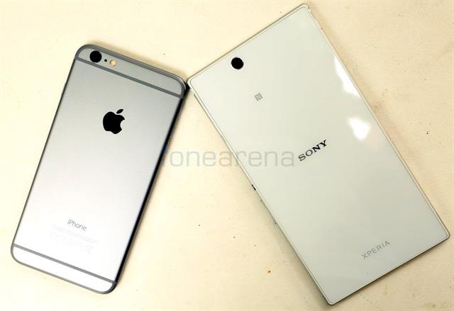 iPhone 6 Plus và Xperia Z Ultra