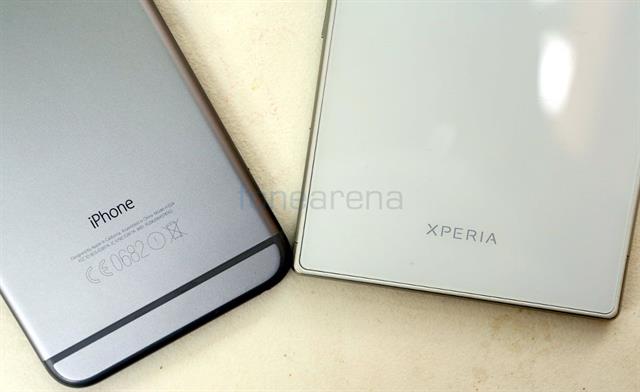 iPhone 6 Plus và Xperia Z Ultra