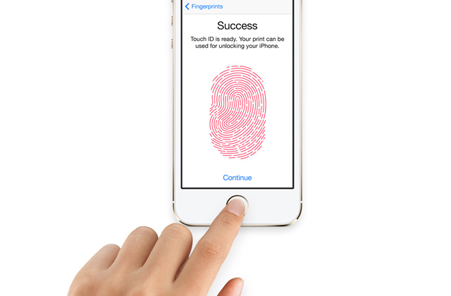 cảm biến vân tay touch id